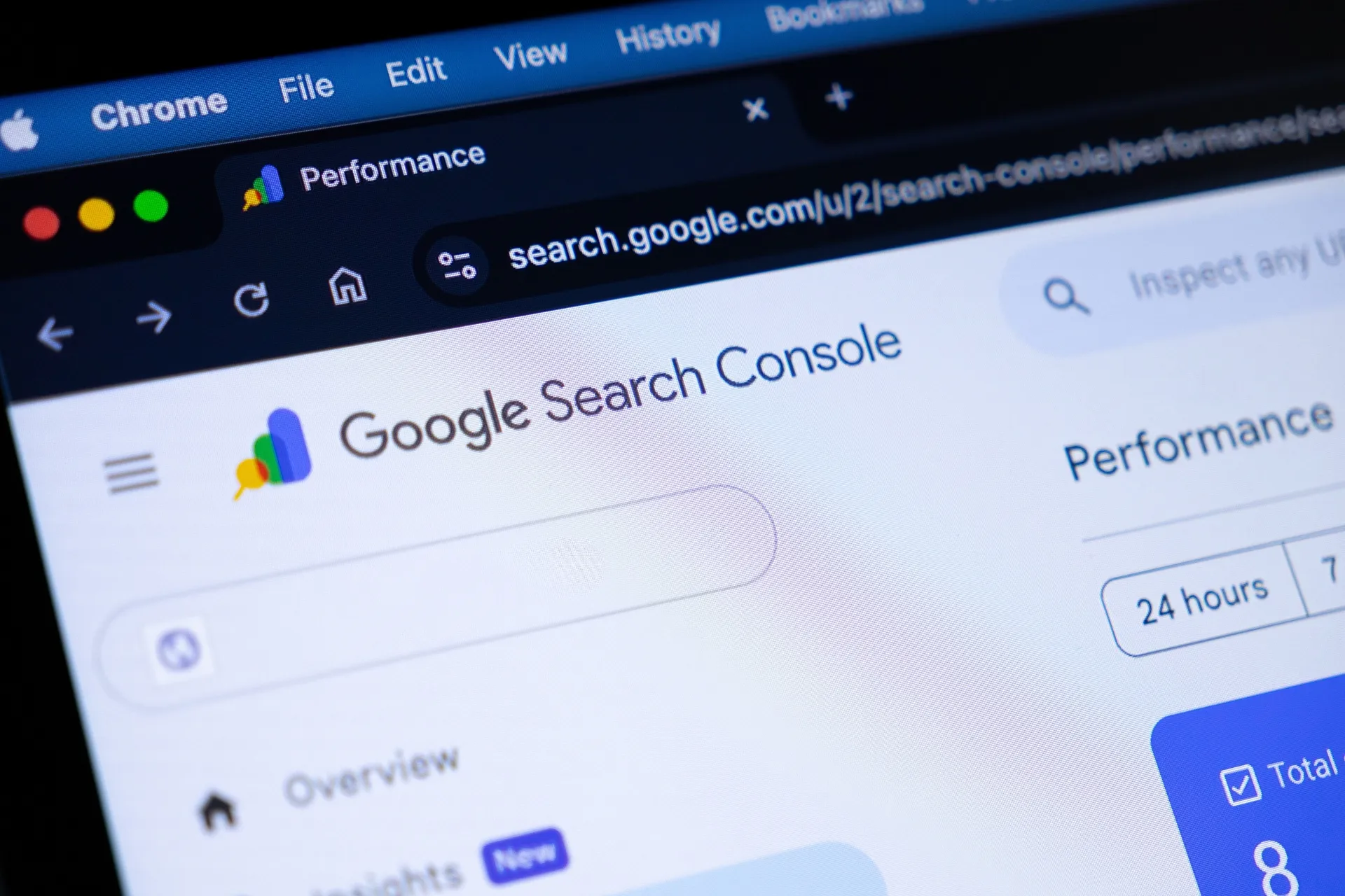 Google Search Console pro sledování výkonu webu a organické návštěvnosti z vyhledávání