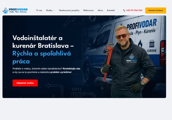 projekt-profivodar-1 realizovaný projekt profivodar.sk